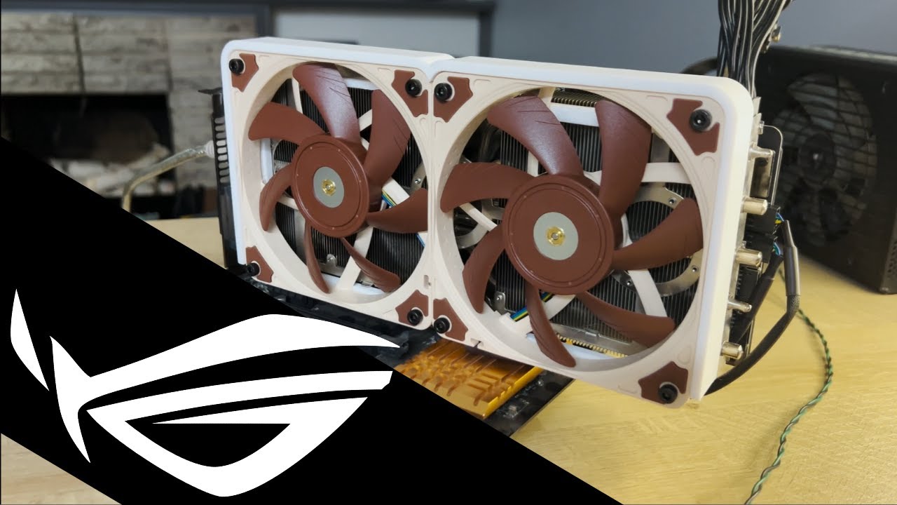 Специально разработанные кожухи для вентиляторов Asus Strix GPU 120 мм!
