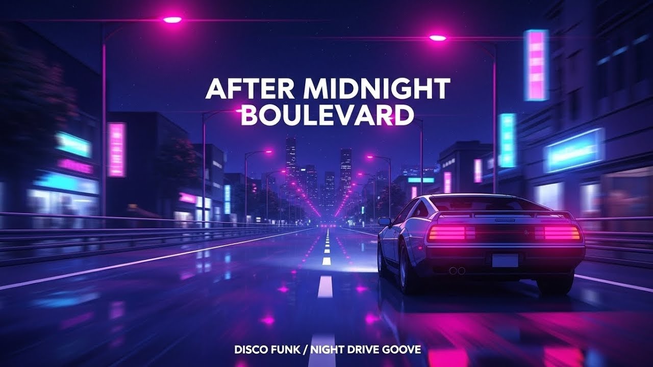 After Midnight Boulevard - Relaxing Disco Funk for Night Drive [FUNK FUSION FACTORY]