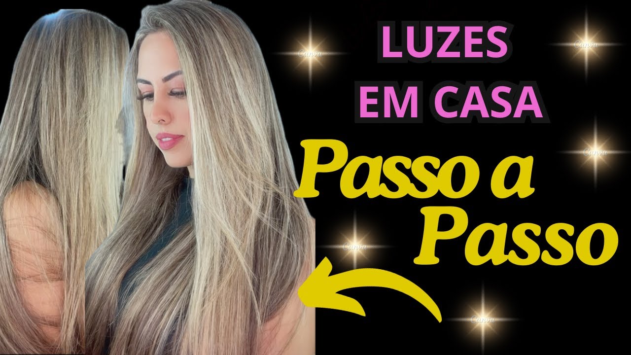 LUZES PASSO A PASSO TOPO E CONTORNO (SOZINHA EM CASA)