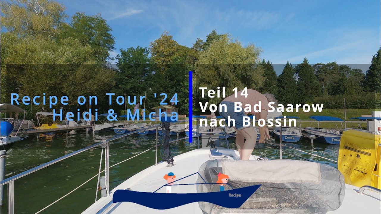 Zurück von Bad Saarow nach Blossin: Recipe on Tour 2024 Teil 14.