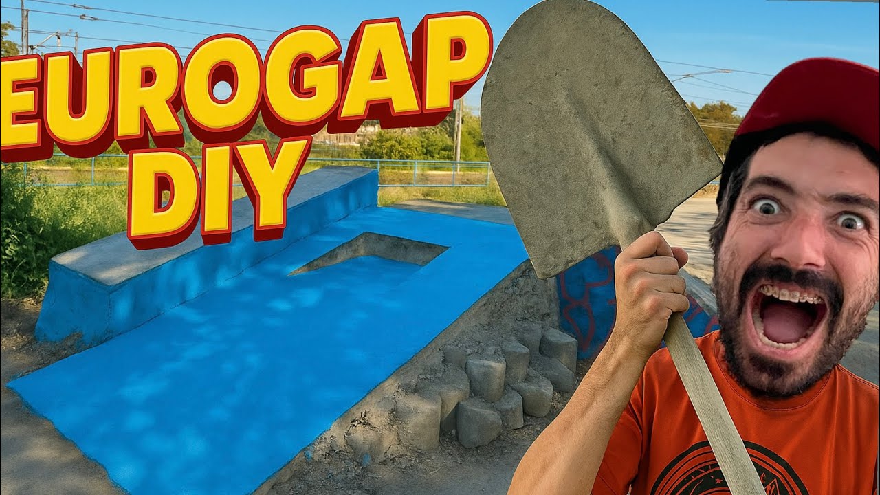 🔥EUROGAP DIY🔥EN EL VAGAPARK ❤️ skate Park DIY