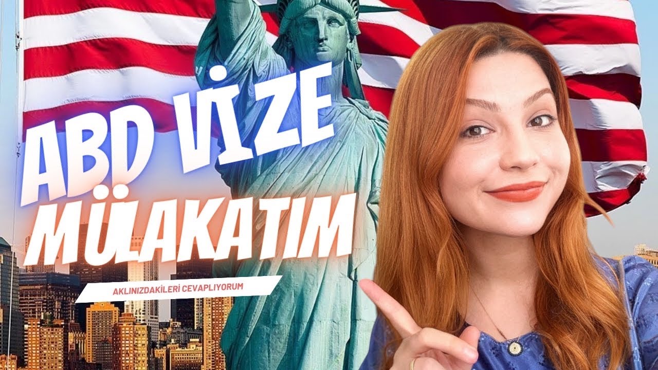 AMERİKA VİZE M&Uuml;LAKATI HAKKINDA HERŞEY🇺🇸 İLK AMERİKA VİZESi / BAŞVURU S&Uuml;RECİ VE &Ouml;NCESİ ✌️