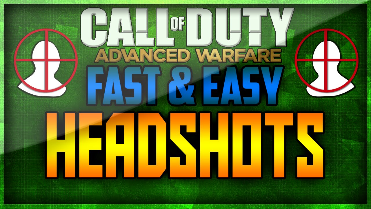 Advanced Warfare: How To Get HEADSHOTS! Fast & Easy (Diamond Camo Fast Tips & Tricks CoD AW)