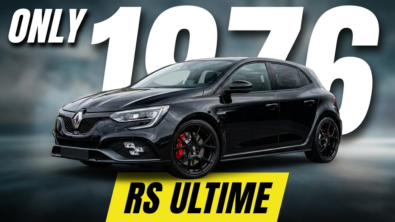 ONLY 1976 ARE PRODUCED! RENAULT MEGANE RS ULTIME