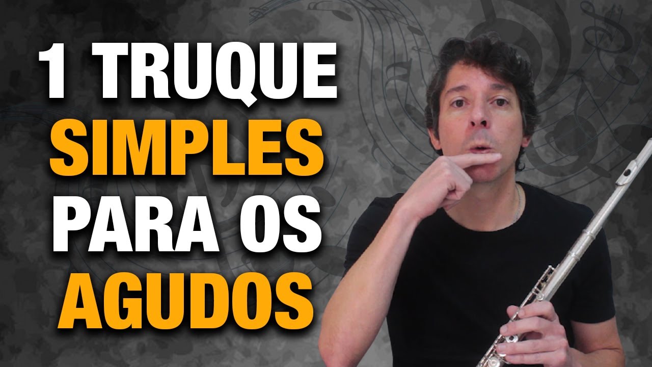 COMO TOCAR OS AGUDOS NA FLAUTA TRANSVERSAL | Otávio Blóes