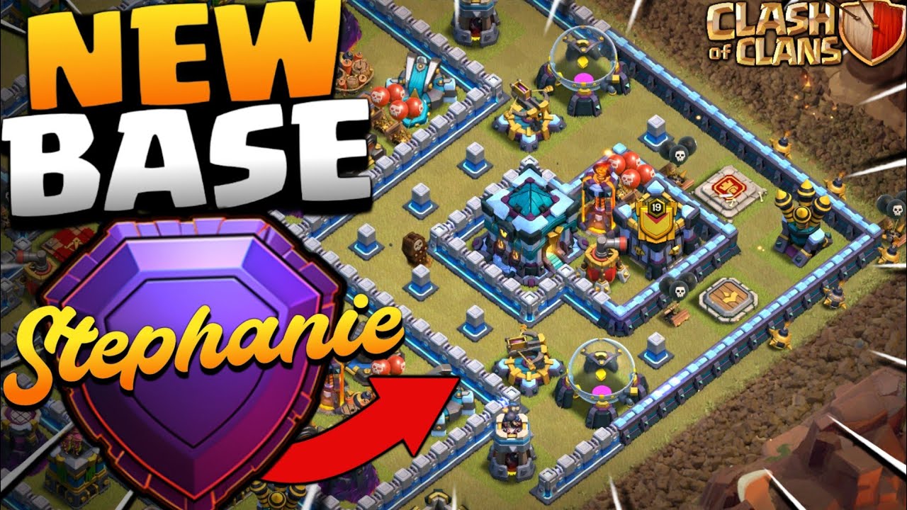 Stephanie ♥️Dr Mujtaba TH13 Legend League Base with LINK & Replay | Th13 war base | Clash of clans
