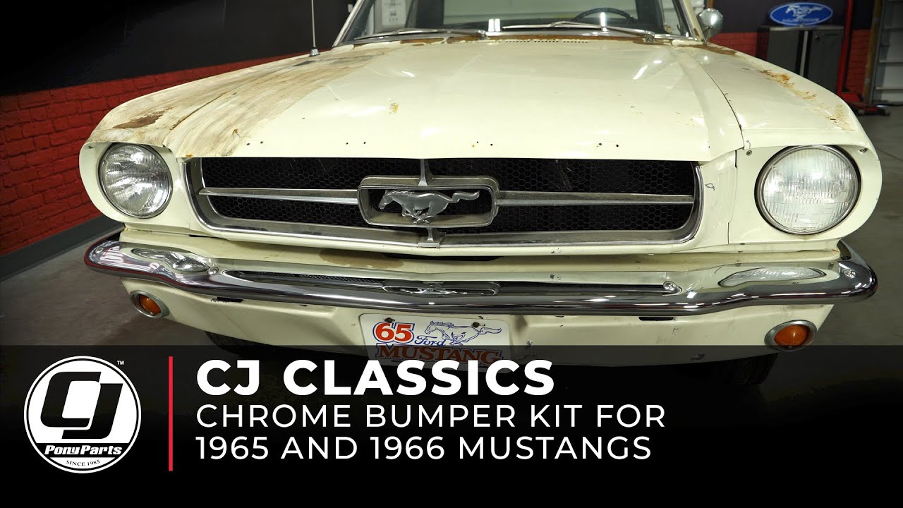 1965-1966 Mustang Front and Rear Bumper Install