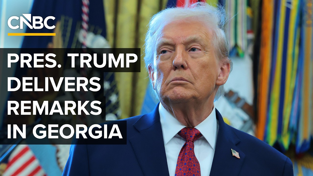 President Trump delivers remarks in Georgia &mdash; 7/22/2026