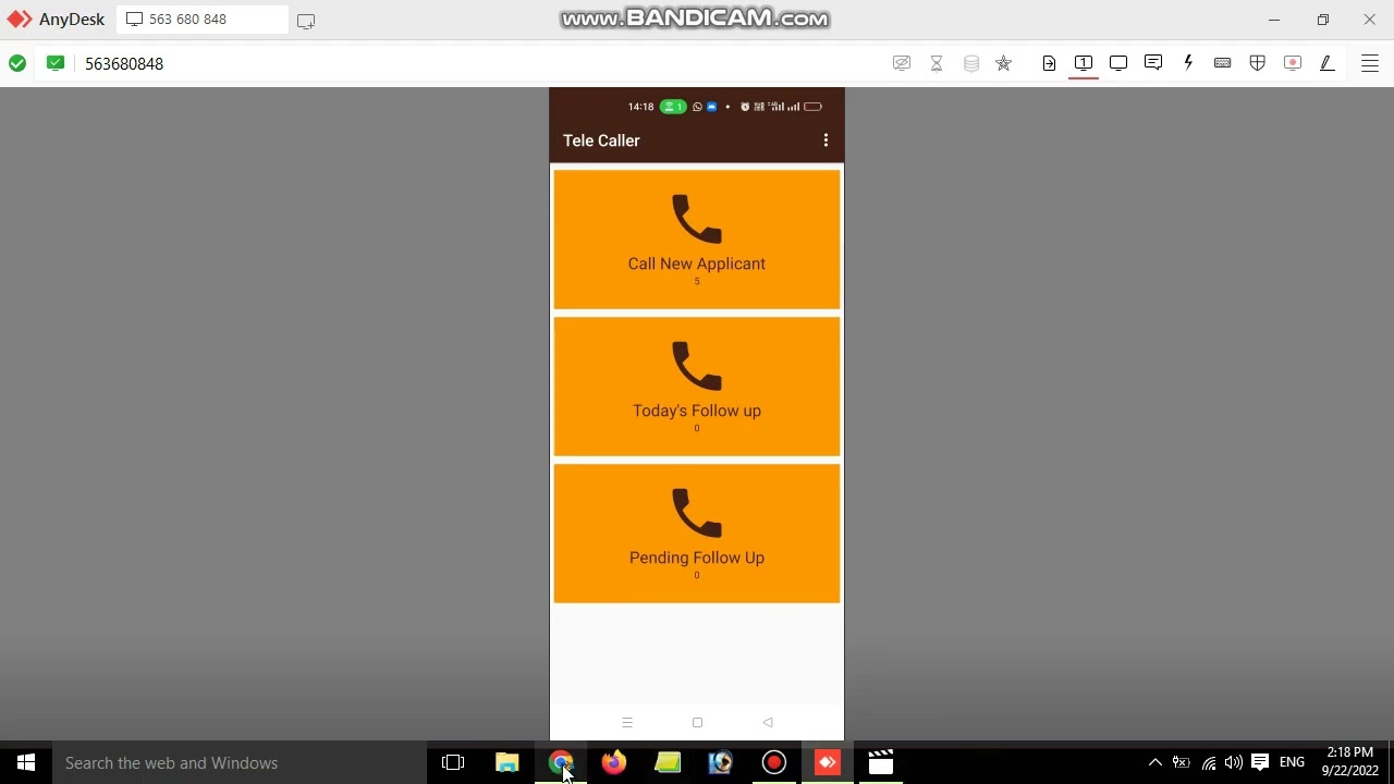 Track your telecallers ! Telecalling app