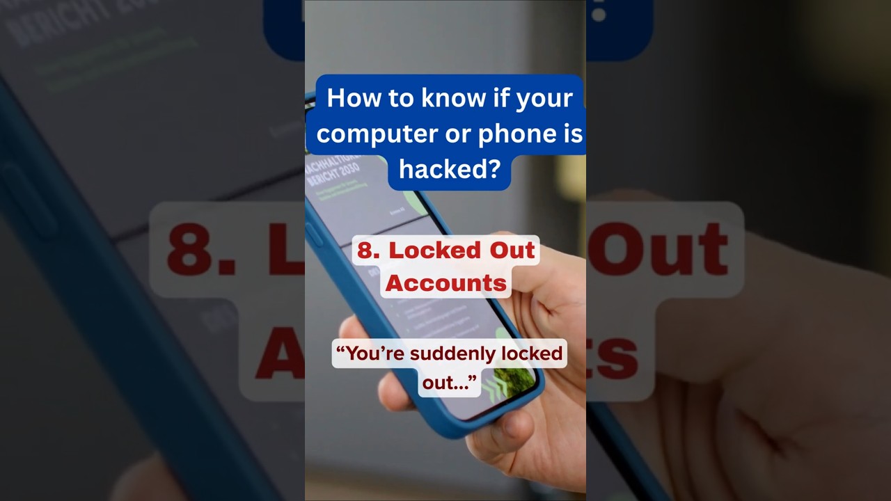 Beware! Attackers may use your account to spread scams or phishing links!