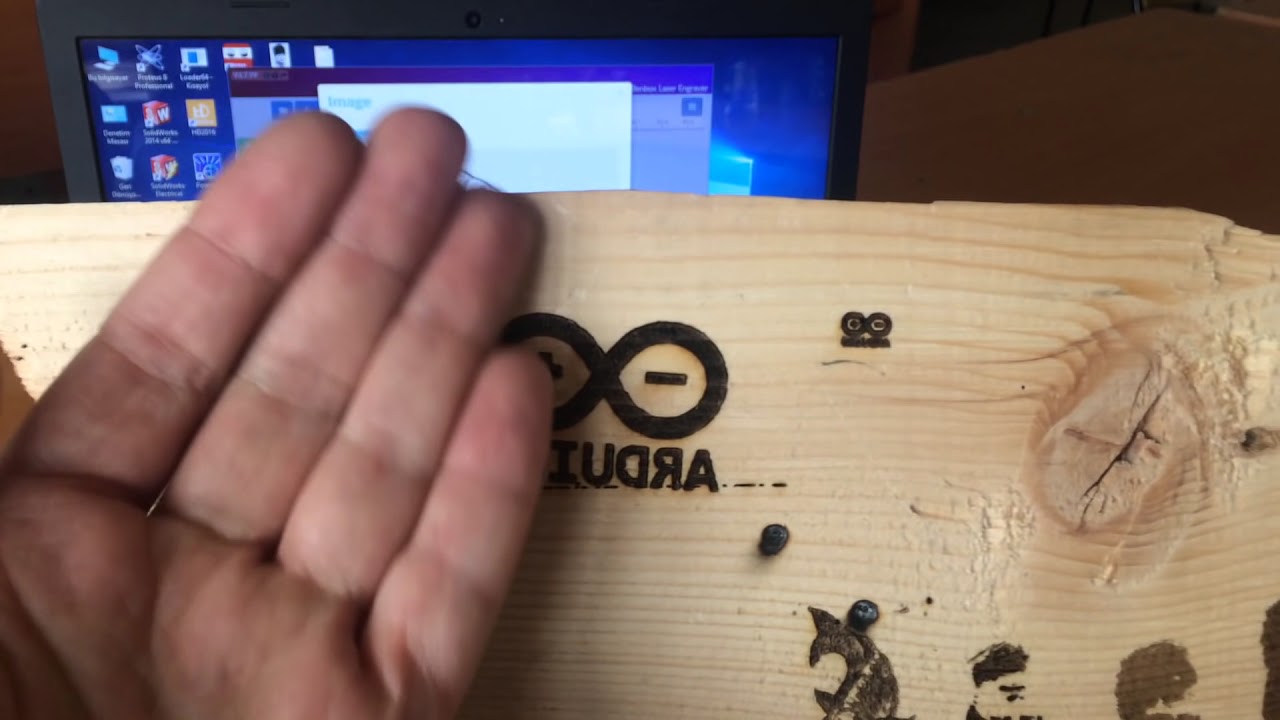 Arduino Nano ile 5.5 w Lazer Markalama Projesi #18