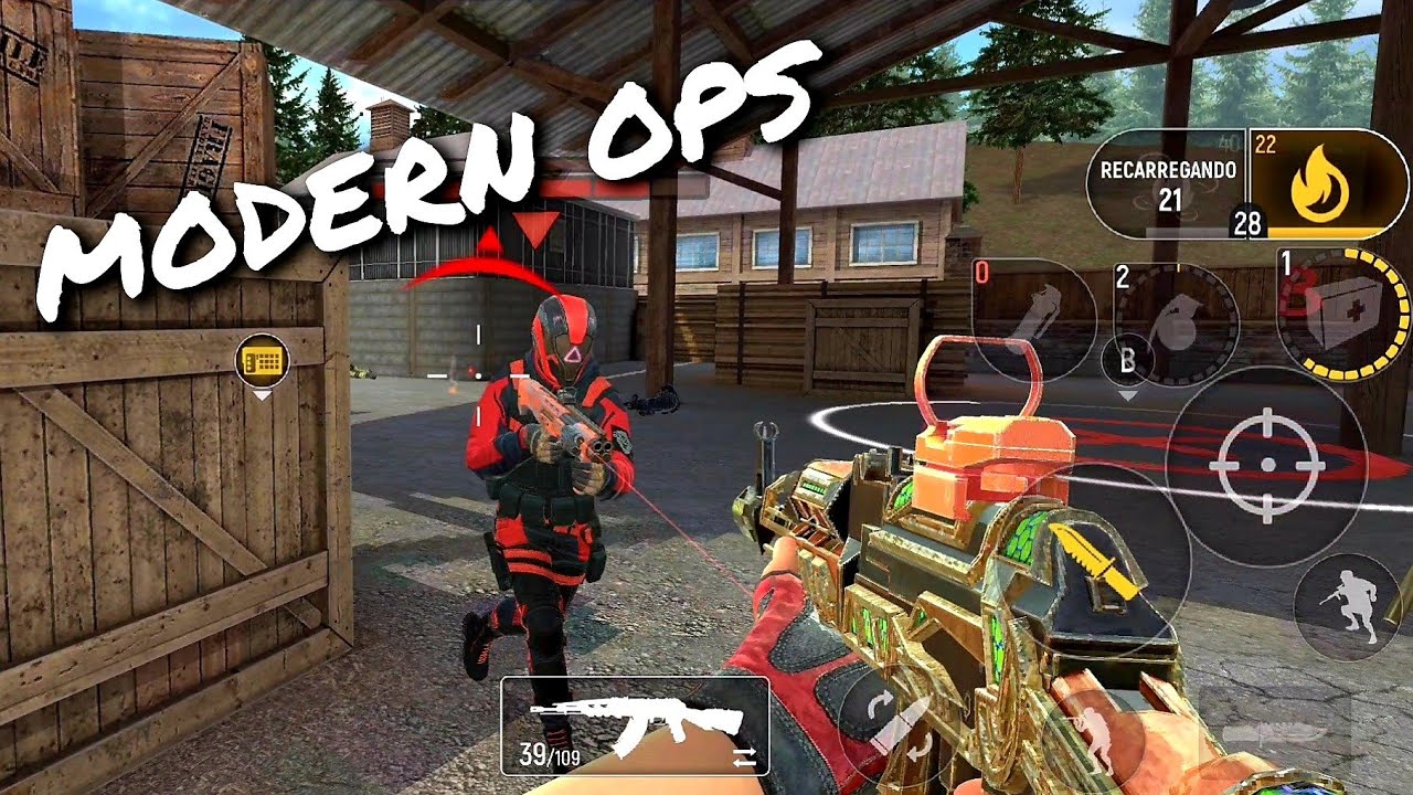 Bomb Mode 💣 VS Strong Player | MODERN OPS 💥 Gameplay
