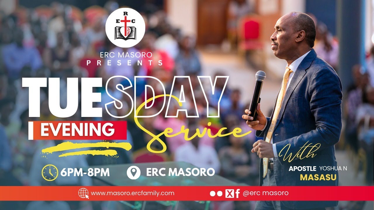 TUESDAY 13/08/2024 SERVICE WITH APOSTLE YOSHUA N. MASASU