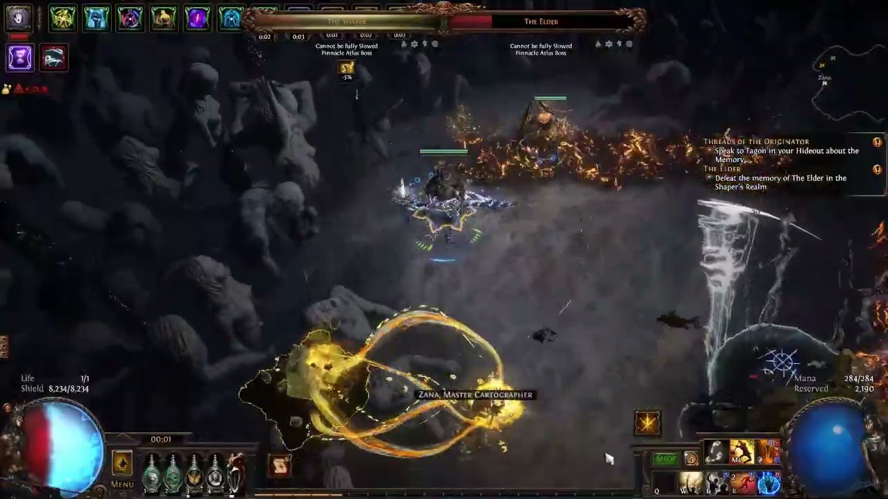 Path of Exile 3.26, Heavy Strike of Trarthus Uber Elder Clip