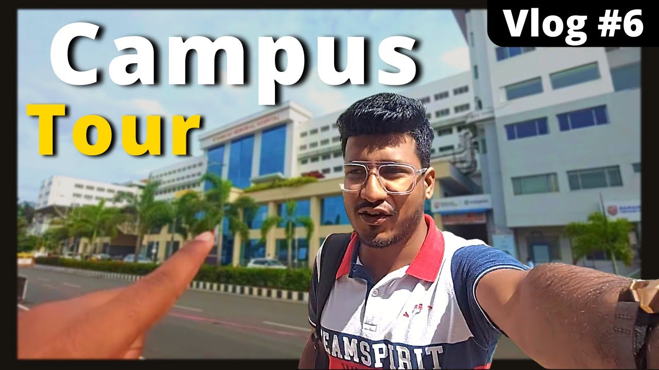 Ramaiah Medical Campus Tour | Campus Tour of  hostel and college in MSRIT | Nikhil Parwani Vlogs #6