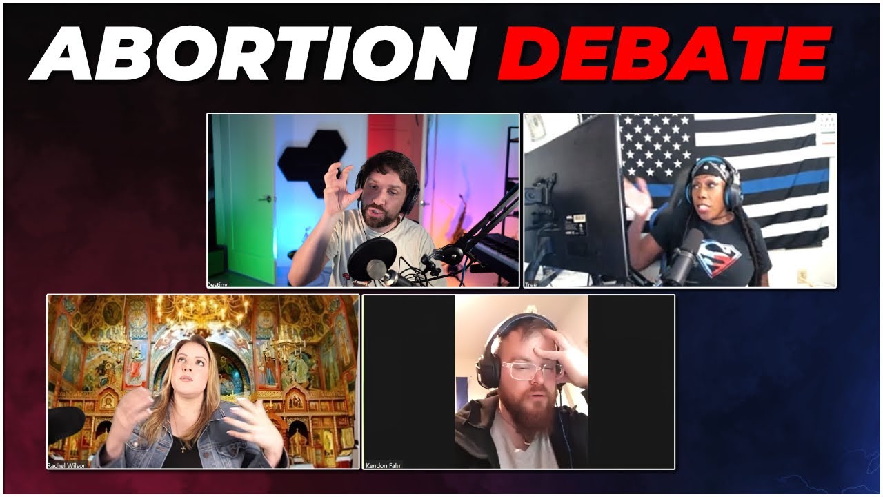 Destiny Teams Up w/ Conservative In Abortion Debate