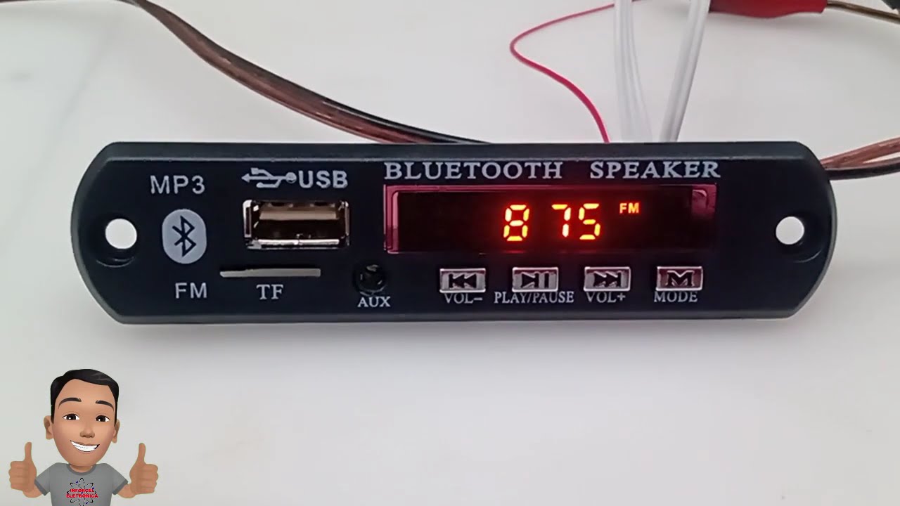 Teste de placa bluetooth, qual é a voltagem ideal? #gold