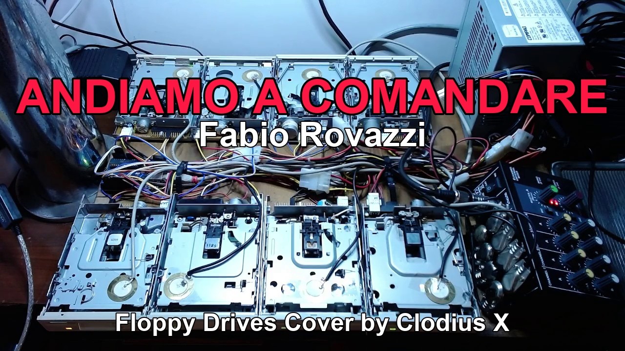 Andiamo a Comandare – Fabio Rovazzi (8 Floppy Drives Cover) 💾🎵