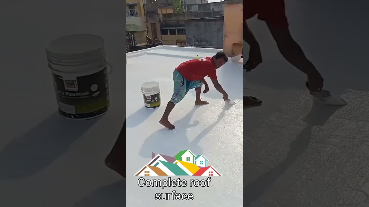 #berger #roofcoating #roofmaintenance #roofrepair #roofkoatpainting #trending #youtubeshorts