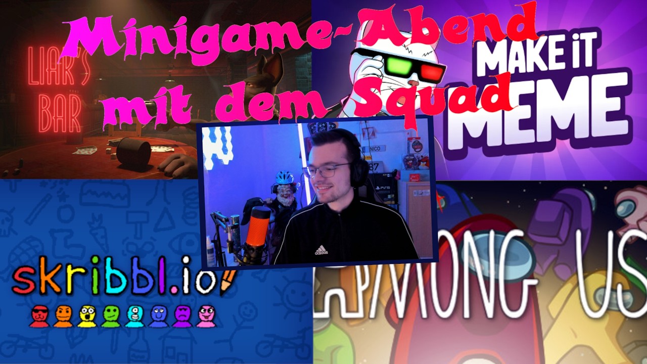 Lustiger Minigame Abend mit dem Squad I Stream Best Of