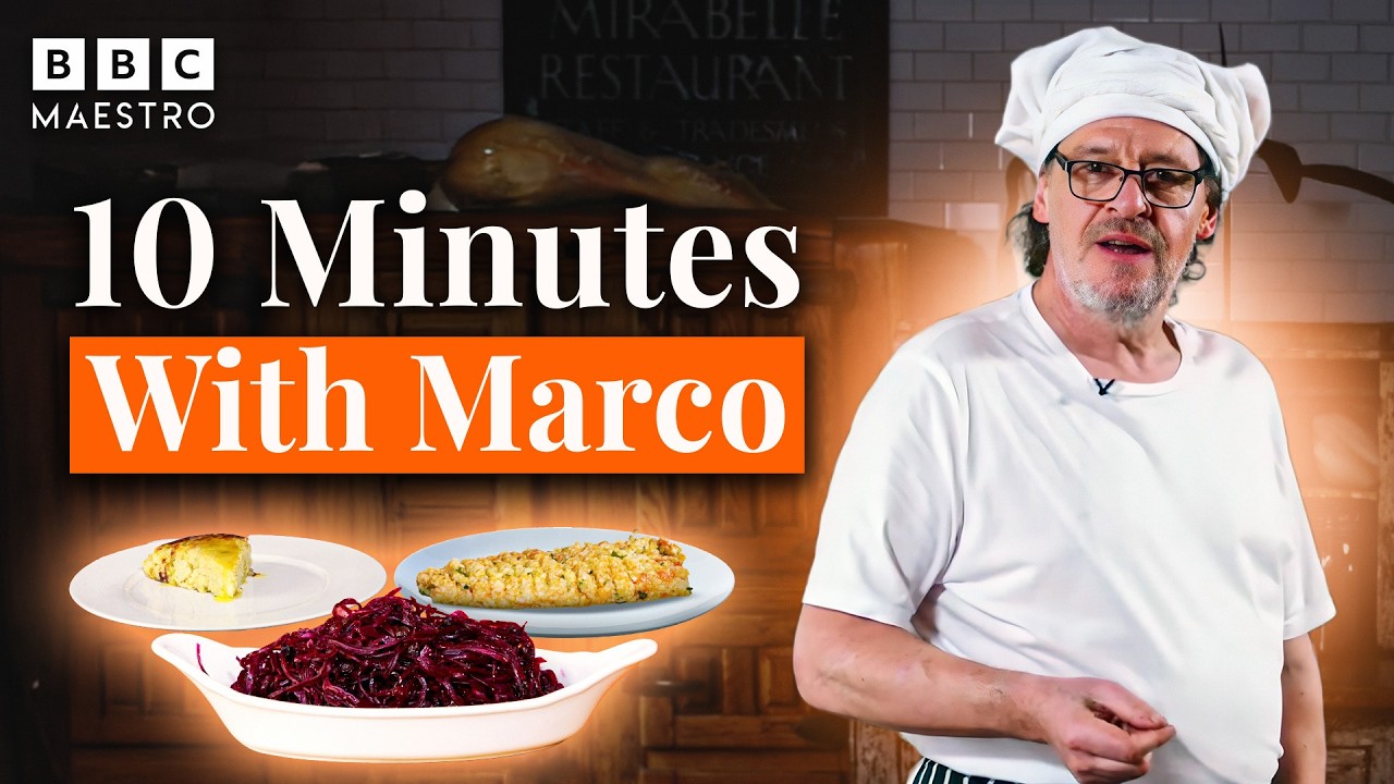 10 minutes of iconic Marco Pierre White recipes | Meet Your Maestro | BBC Maestro