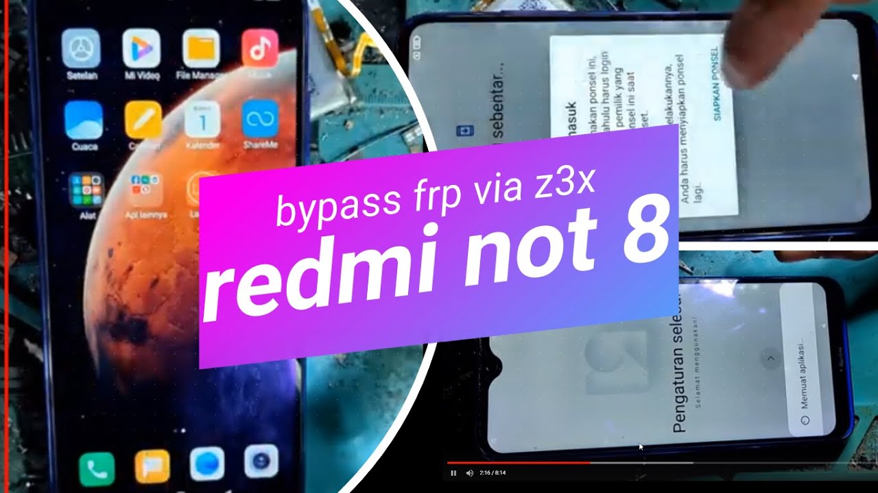 bypass akun google frp redmi not 8 via efm emmc file manager by z3x team
