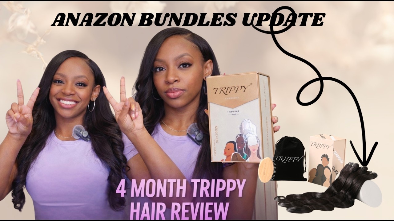 Trippy Hair Review After 4 Months | Amazon Hair Bundles Update + Honest Results