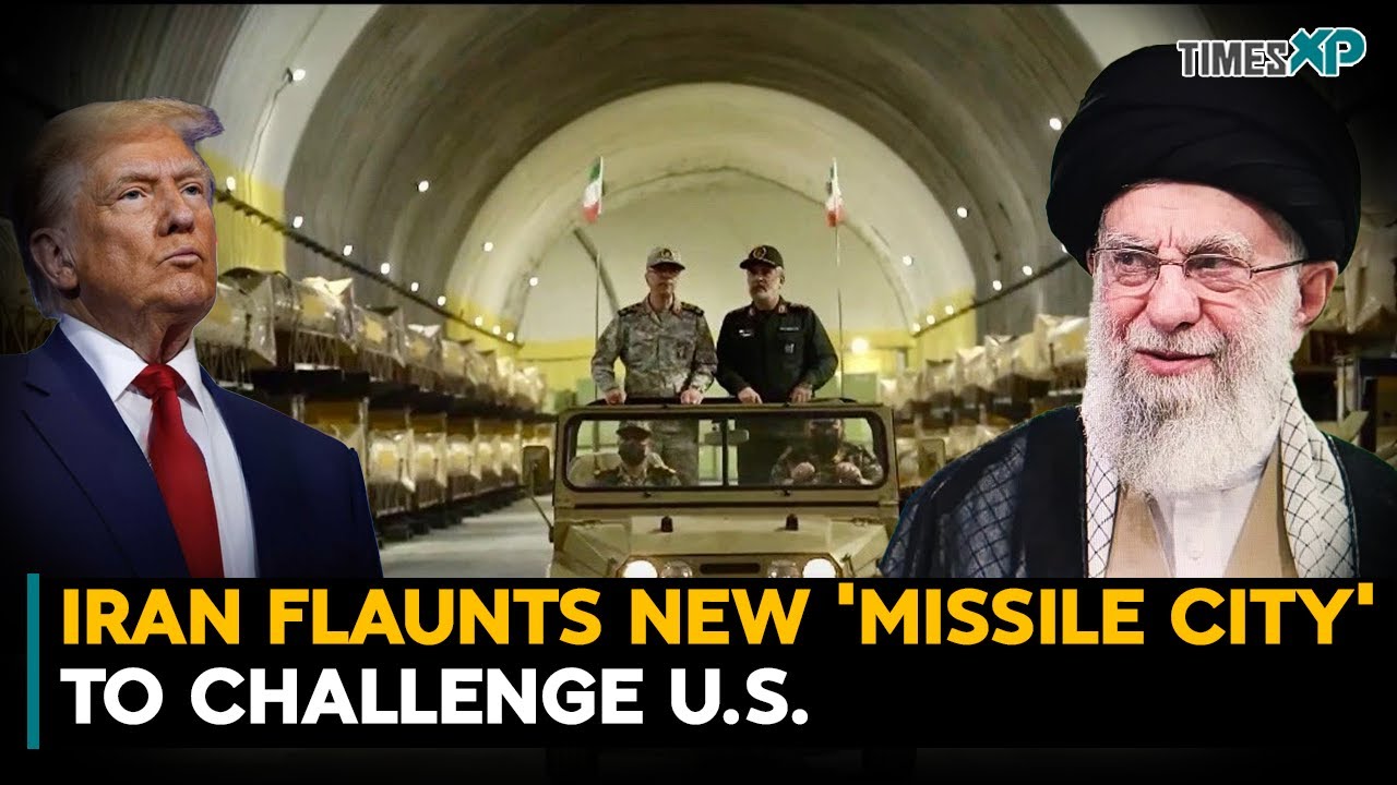 Iran Flaunts New ‘Missile City’ To Challenge U.S.| Iran-Israel War
