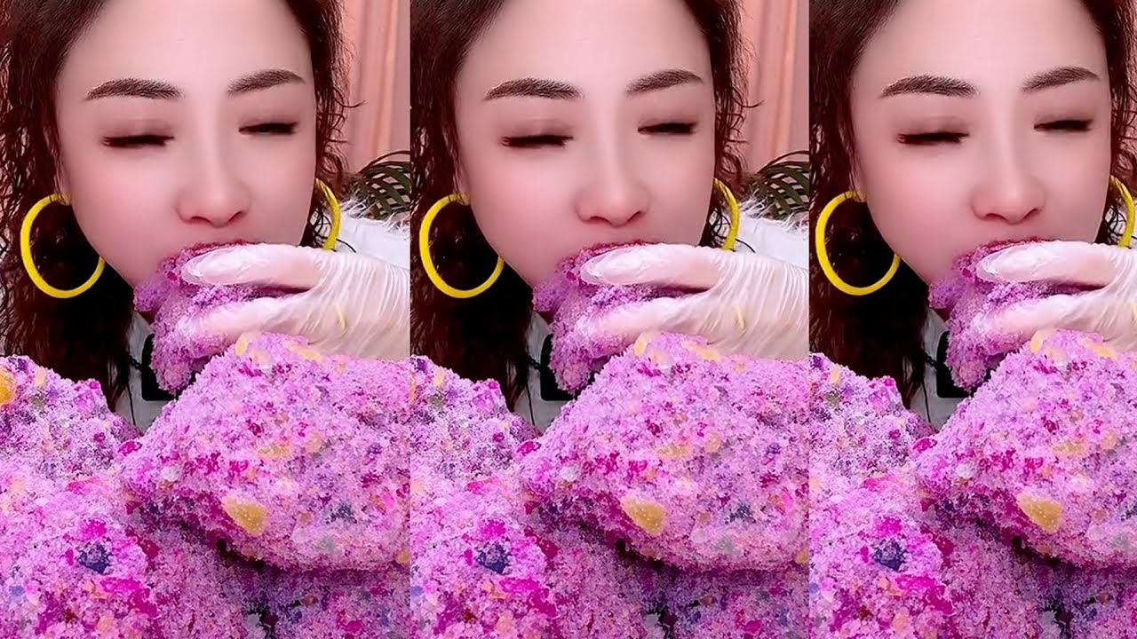 Ajing / ASMR MUKBANG ICE EATING SOUNDS FROM THE FROZEN WATER