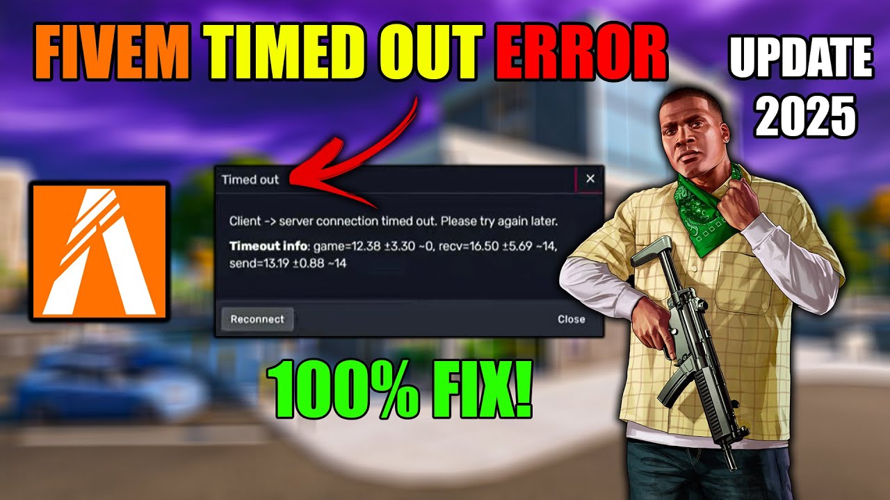 Fix FiveM Connection Failled Error | FiveM Server Connection Timed Out after 15 sec Fixed! 2025