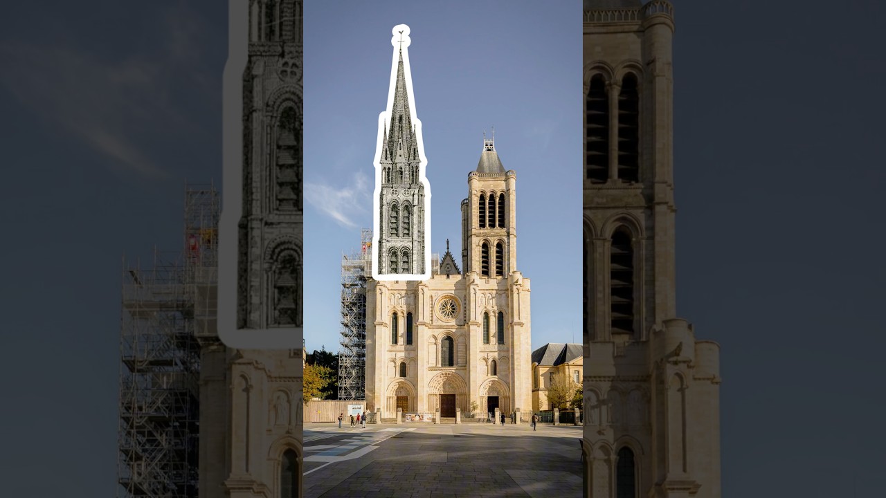 Visitez le chantier de reconstruction de la fl&egrave;che de la basilique Saint-Denis