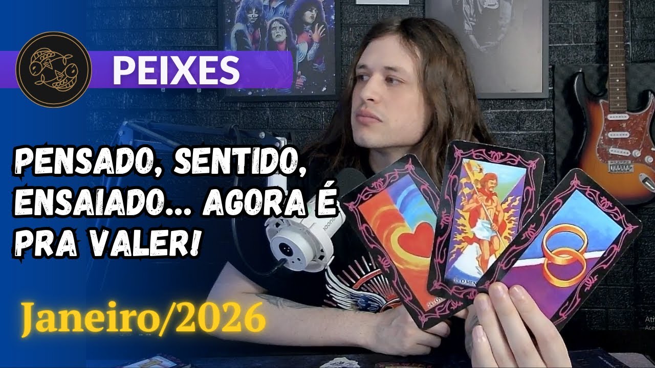PEIXES ♓: ISSO FOI PENSADO, SENTIDO E ENSAIADO POR MUITO TEMPO… AGORA O CORAÇÃO PEDE AÇÃO 🔮⚡