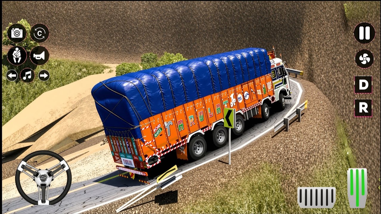  Tata Truck village driving simulator:- for Android new video 