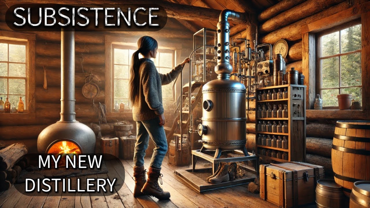 CRAFTING MY NEW DISTILLERY IN SUBSISTENCE (Episode 36)