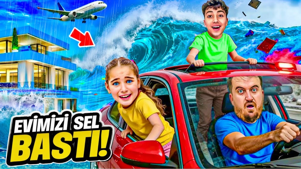 ELİF SİNEM EVMİZİ SU BASTI !! GERÇEK FELAKET ANTALYADAKİ EVİMİZİ SEL BASTI !!