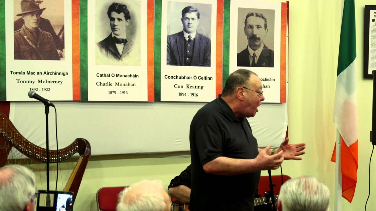 Brendan Moriarty sings The Boys of Barr na Sráide