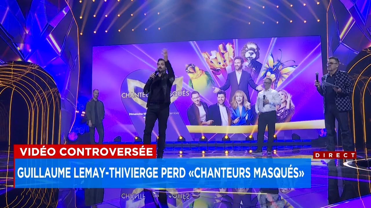 Guillaume Lemay-Thivierge perd &laquo;Chanteurs masqu&eacute;s&raquo; : reportage