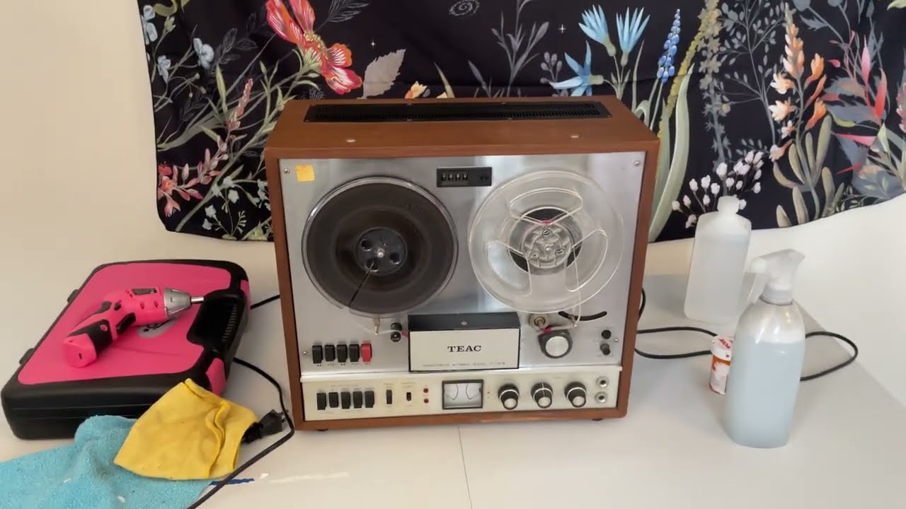 Reviving A Teac A-1500-W Reel-to-Reel Machine (Part 1)