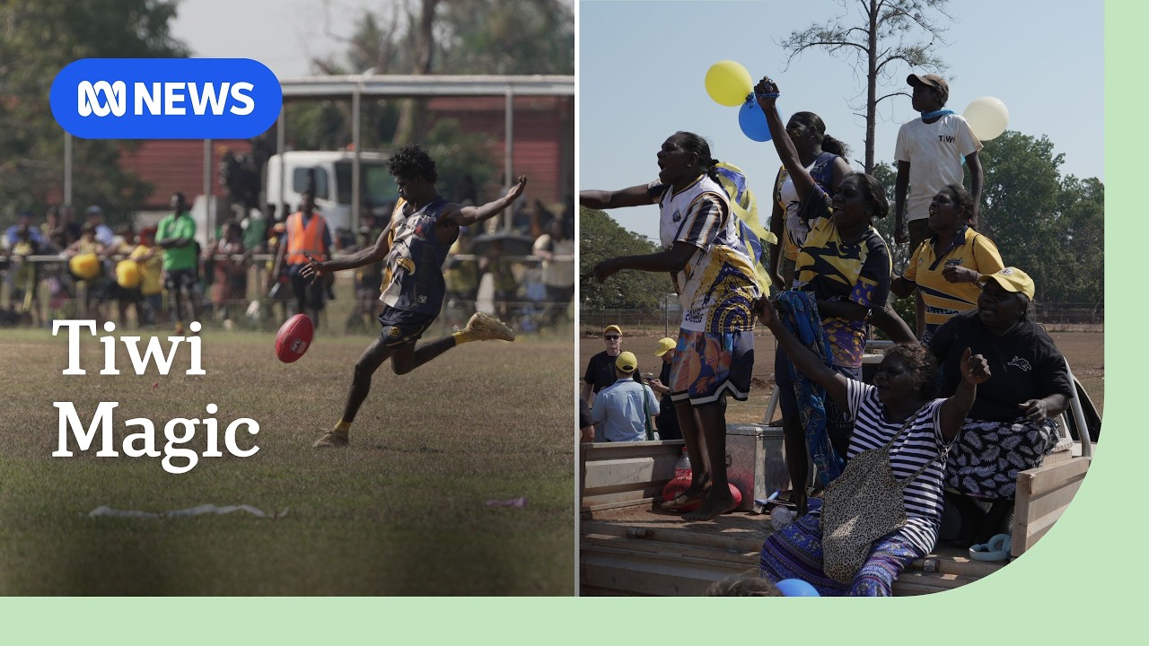 Raw football talent on display at the Tiwi Grand Final | ABC NEWS