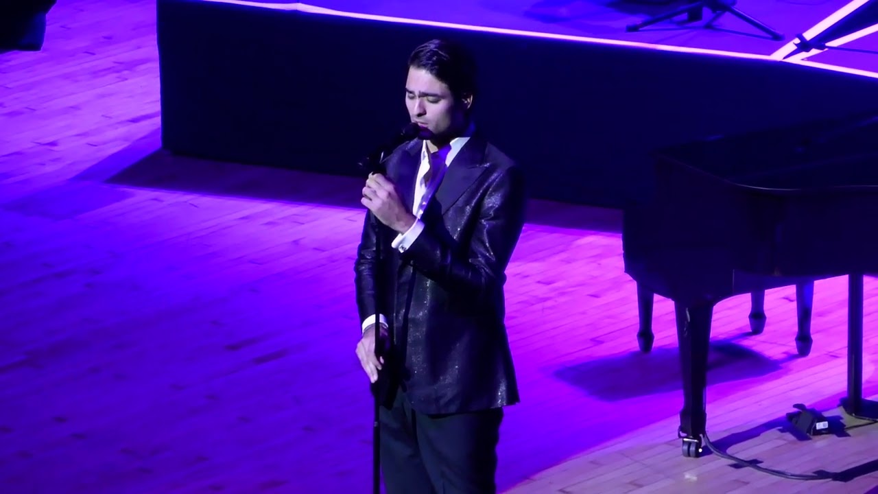 Matteo Bocelli Anime Imperfette A Night With Matteo Concert Orpheum Theatre LA CA USA Dec 21, 2024