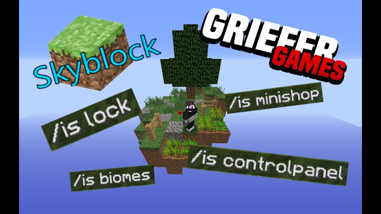 Alle Skyblock Befehle auf Griefergames.net