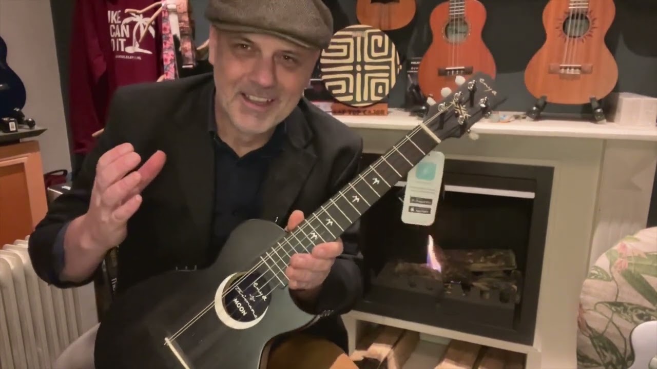 ENYA Moon5 string Taimane signature tenor AcousticPlus ukulele