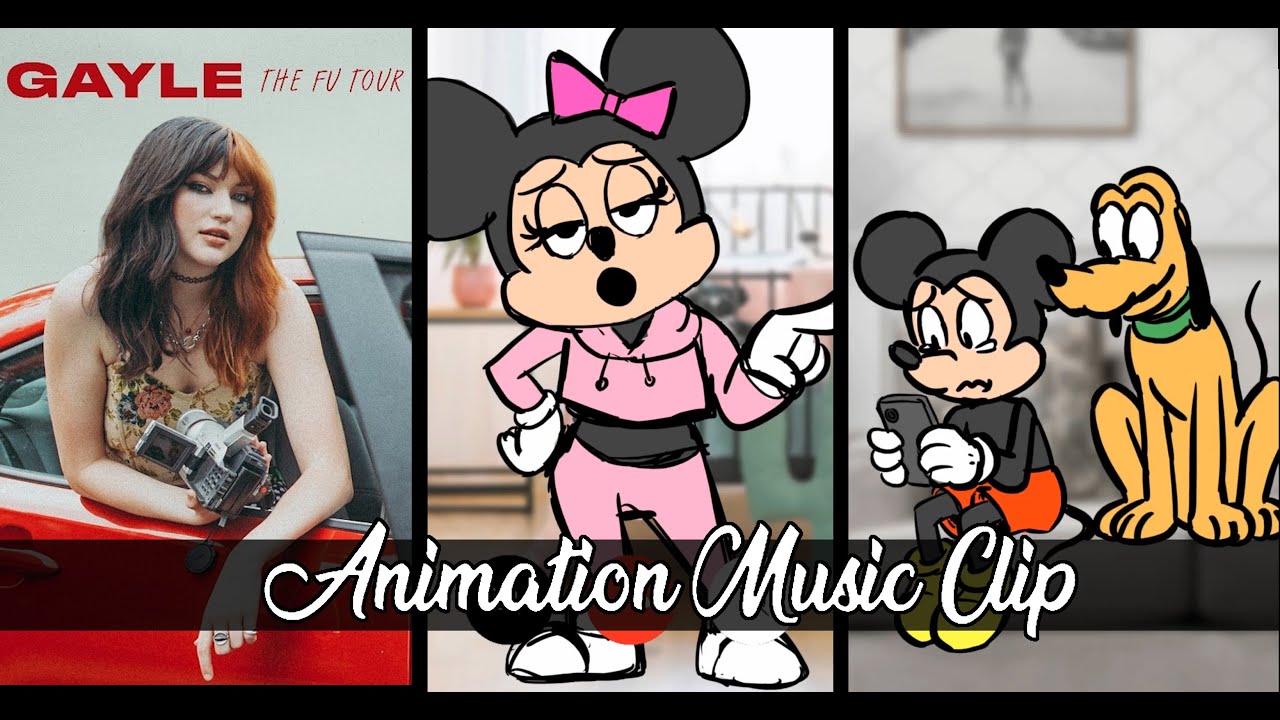 Minnie is mad at Mickey featuring Gayle - "abcdefu" (Animation Music Parody) 