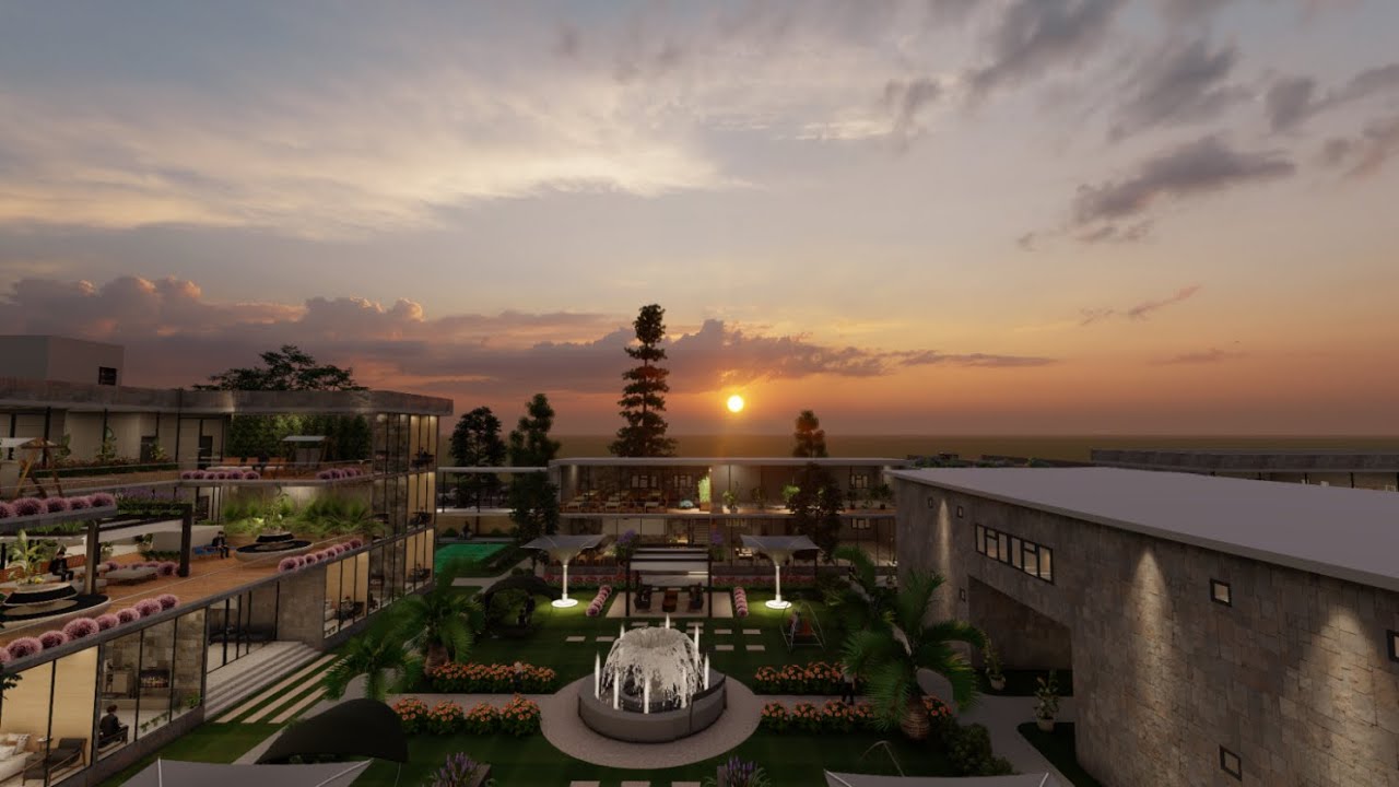 RENDERING | SKETCHUP | LUMION | ARCHITECTURAL DESIGN PROJECT  | DRUG REHAB CENTRE | PRESENTATION.