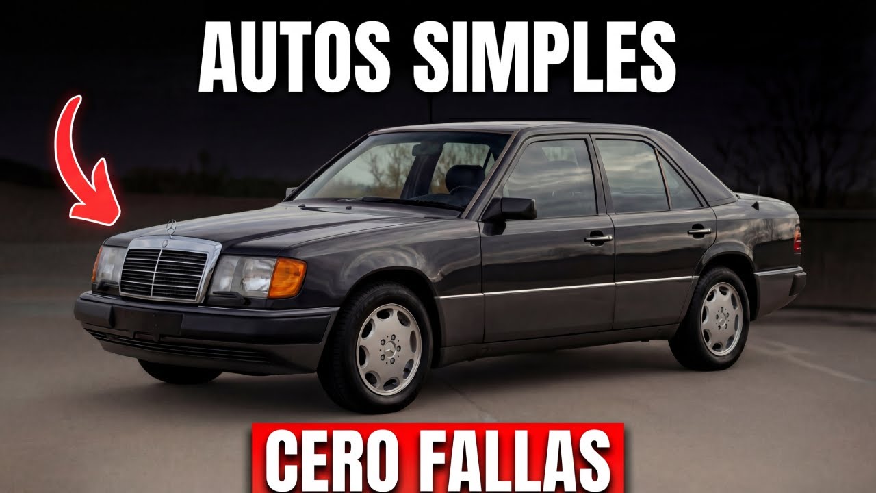 12 AUTOS que siguen rodando porque nunca dependieron de sensores