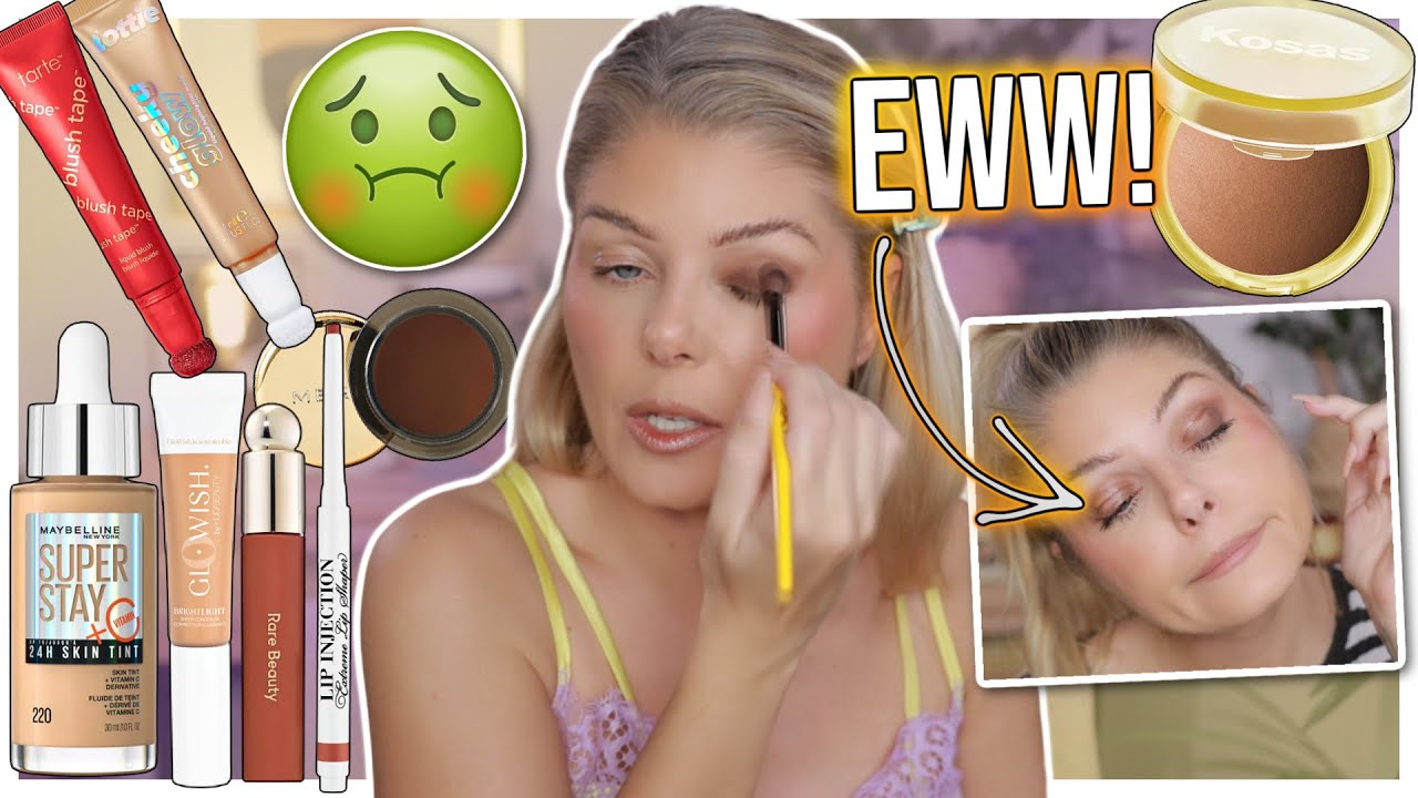 Full Face Of The WORST Makeup Of 2023 (ewww)