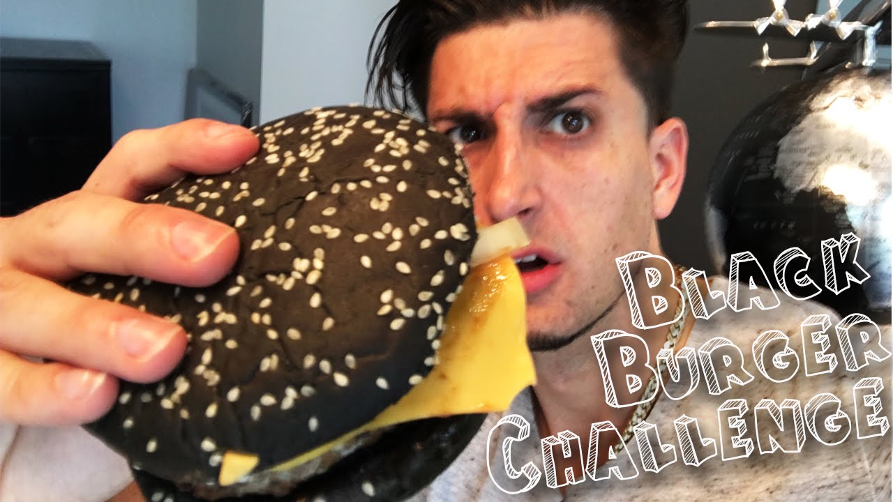 BLACK BURGER CHALLENGE!