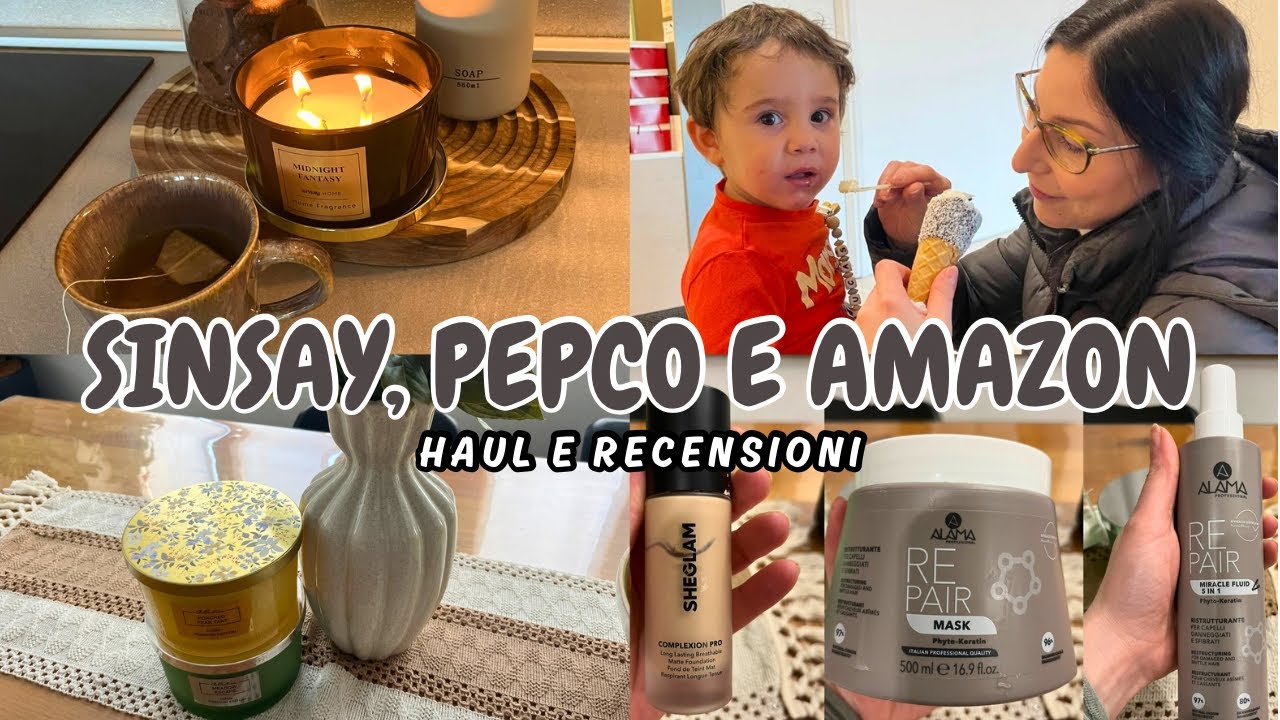 Sinsay, Pepco e Amazon 🛍️ Haul e Recensioni ❤️