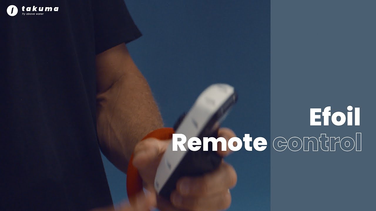 How To | Use the Takuma efoil remote control