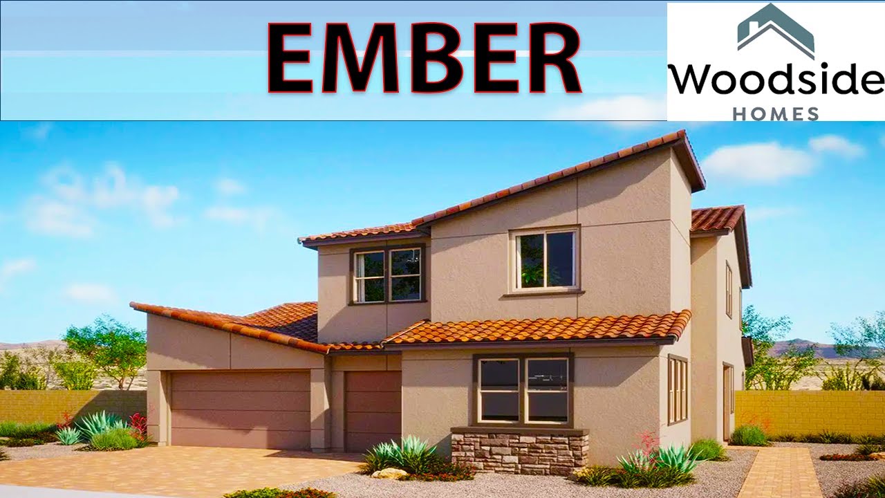 Жилой комплекс Ember Plan от Woodside Homes в районе Sunstone | Новый дом для быстрого заселения ...